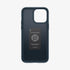 ACS04766 - iPhone 14 Pro Max Case Thin Fit in black showing the back